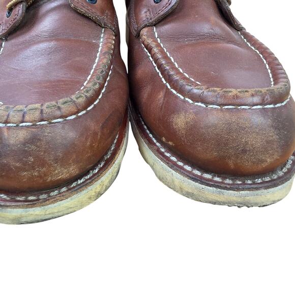 Red Wing Traction Tred 405 Moc Toe Waterproof Work Boots Mens 11 D - Picture 4 of 9